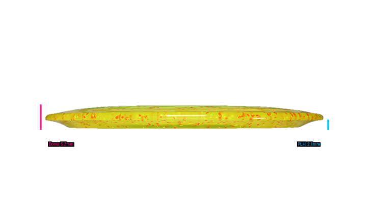 Discraft 2026 Paul Ulibarri Z Confetti Captain's Raptor Fairway Driver Profile View