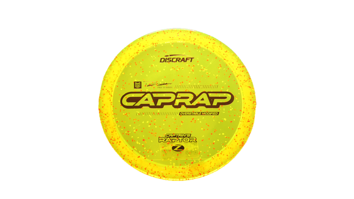 Discraft 2026 Paul Ulibarri Z Confetti Captain's Raptor Fairway Driver Front View
