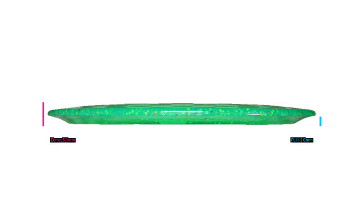 Discraft 2026 Paul Ulibarri Z Confetti Captain's Raptor Fairway Driver Profile View