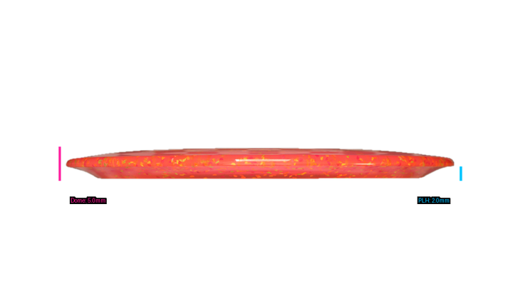 Discraft 2026 Paul Ulibarri Z Confetti Captain's Raptor Fairway Driver Profile View