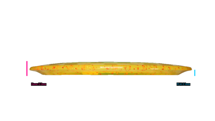 Discraft 2026 Paul Ulibarri Z Confetti Captain's Raptor Fairway Driver Profile View