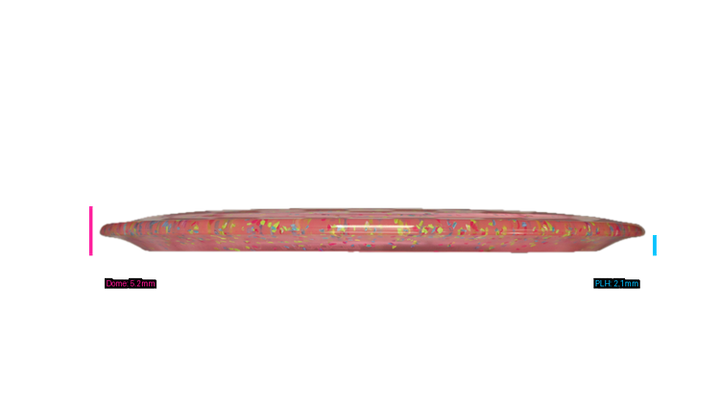 Discraft 2026 Paul Ulibarri Z Confetti Captain's Raptor Fairway Driver Profile View