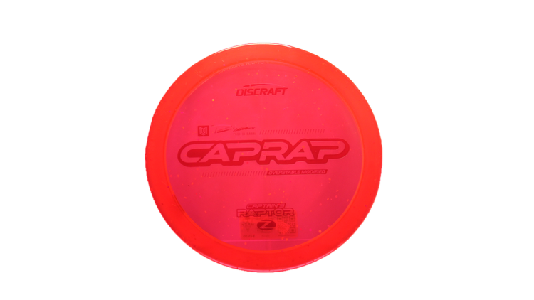 Discraft 2026 Paul Ulibarri Z Confetti Captain's Raptor Fairway Driver Front View