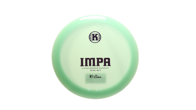 Kastaplast First Run K1 Impa Distance Driver Front View