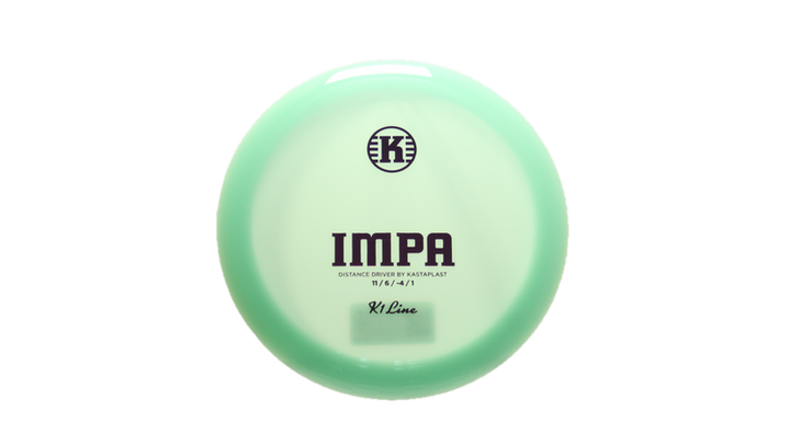 Kastaplast First Run K1 Impa Distance Driver Front View