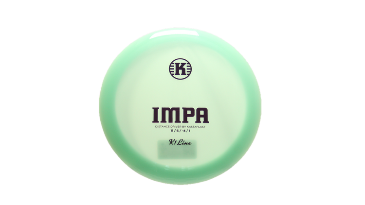 Kastaplast First Run K1 Impa Distance Driver Front View
