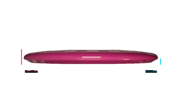 Clash Steady Berry Midrange Profile View
