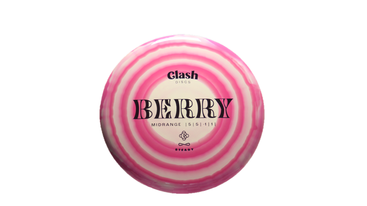 Clash Steady Ring Berry Midrange Front View
