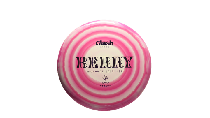 Clash Steady Ring Berry Midrange Front View
