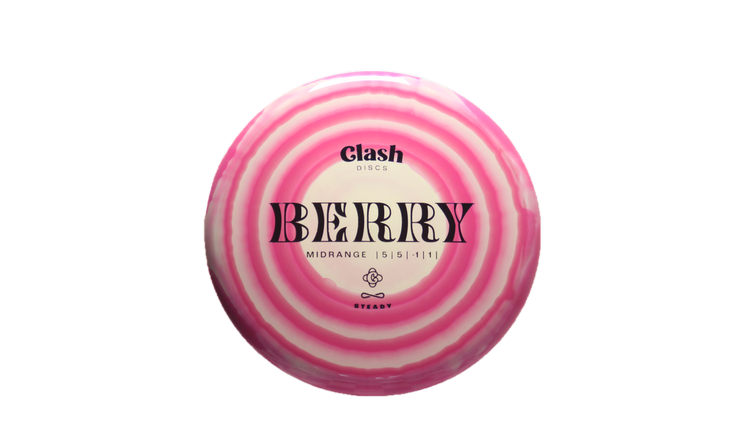 Clash Steady Ring Berry Midrange Front View