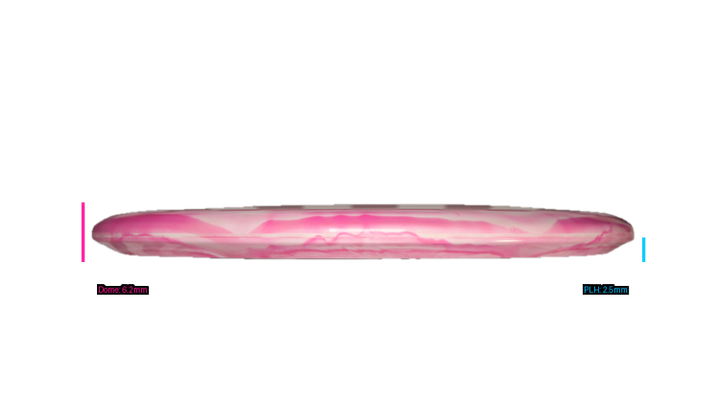 Clash Steady Ring Berry Midrange Profile View