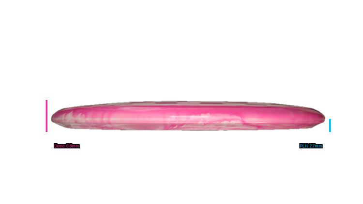 Clash Steady Ring Cherry Midrange Profile View