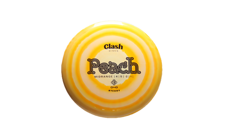 Clash Steady Ring Peach Midrange Front View