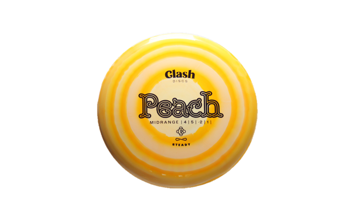 Clash Steady Ring Peach Midrange Front View