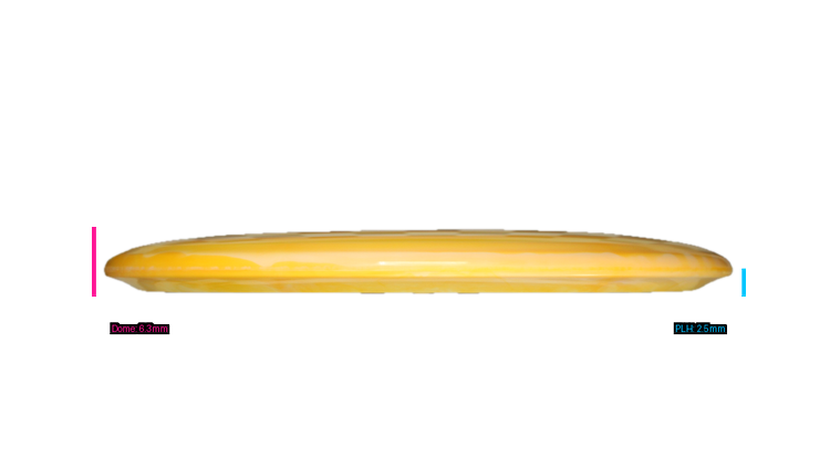 Clash Steady Ring Peach Midrange Profile View