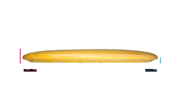 Clash Steady Ring Peach Midrange Profile View