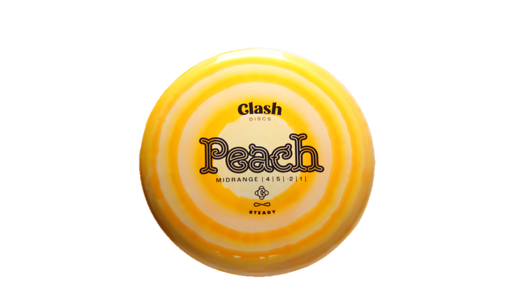Clash Steady Ring Peach Midrange Front View