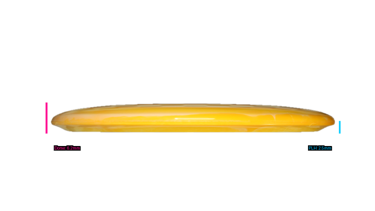 Clash Steady Ring Peach Midrange Profile View