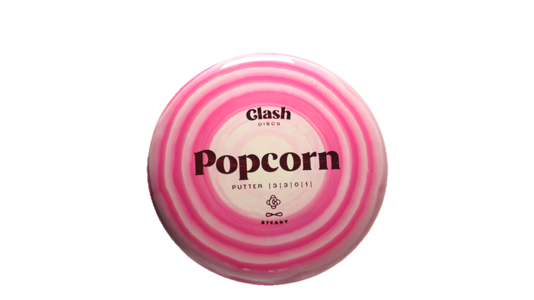 Clash Steady Ring Popcorn Putter Front View