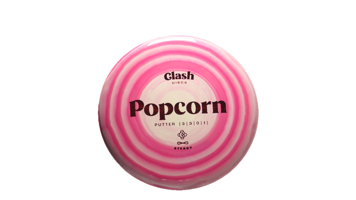 Clash Steady Ring Popcorn Putter Front View