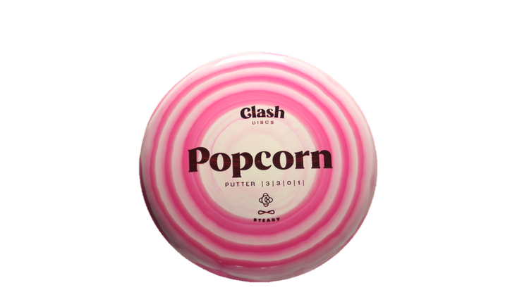 Clash Steady Ring Popcorn Putter Front View