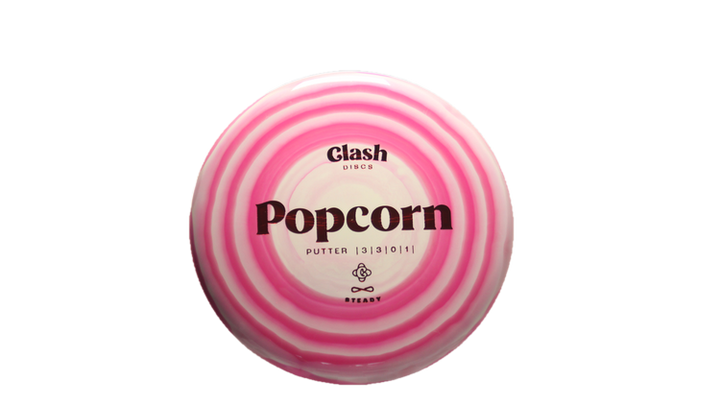 Clash Steady Ring Popcorn Putter Front View