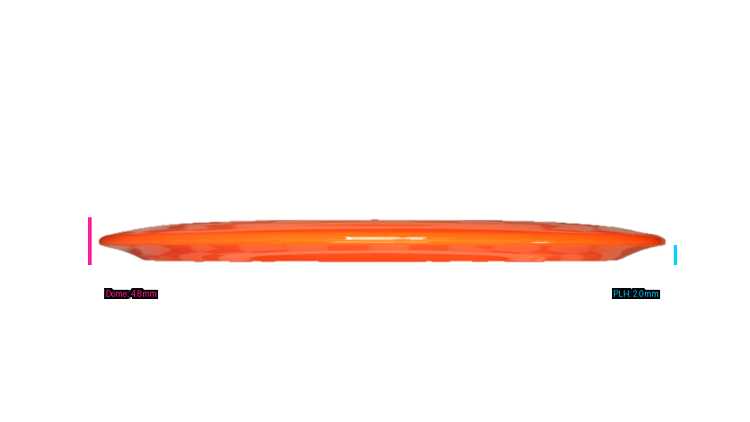 Thought Space Athletics Aura Construct Distance Driver Profile View