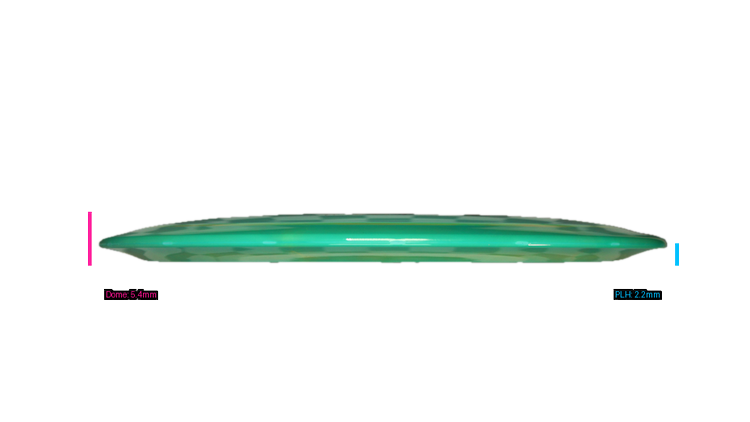 Thought Space Athletics Aura Soft Construct Distance Driver Profile View