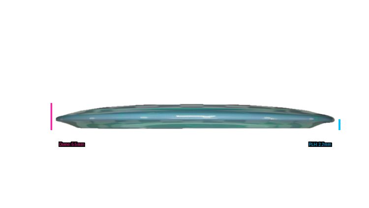 Thought Space Athletics Aura Soft Construct Distance Driver Profile View