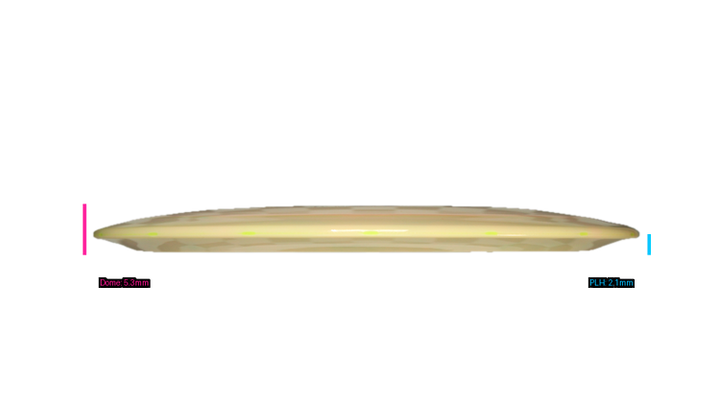 Thought Space Athletics Aura Soft Construct Distance Driver Profile View