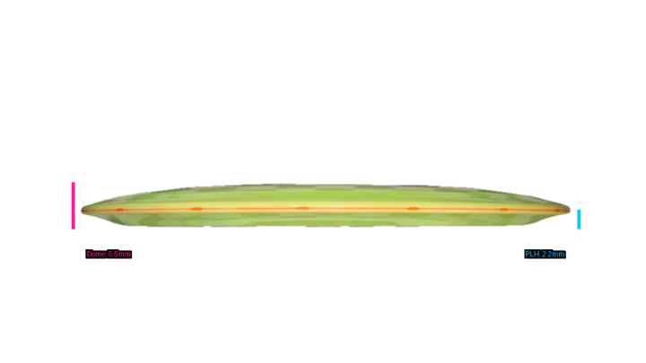 Thought Space Athletics Aura Soft Construct Distance Driver Profile View