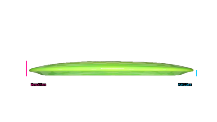 Thought Space Athletics Aura Soft Construct Distance Driver Profile View