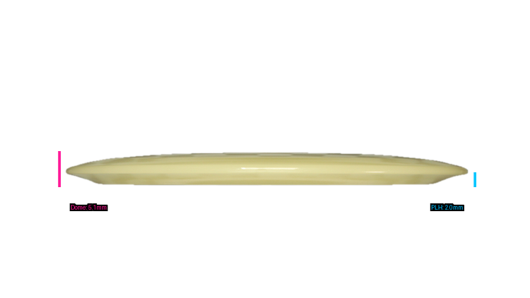 Thought Space Athletics Glow Construct Distance Driver Profile View