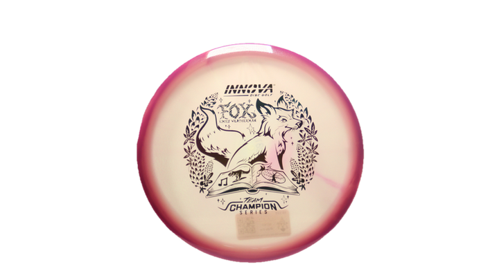 Innova 2026 Emily Weatherman Tour Series Proto Glow Halo Champion Fox Midrange Front View