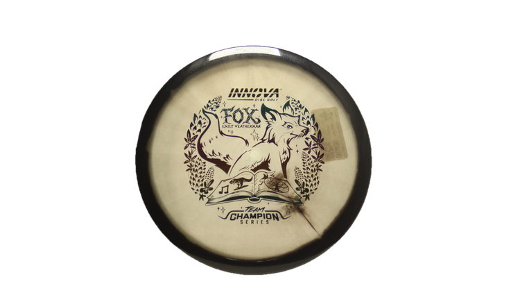Innova 2026 Emily Weatherman Tour Series Proto Glow Halo Champion Fox Midrange Front View