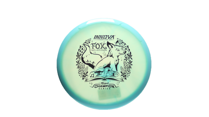 Innova 2026 Emily Weatherman Tour Series Proto Glow Halo Champion Fox Midrange Front View