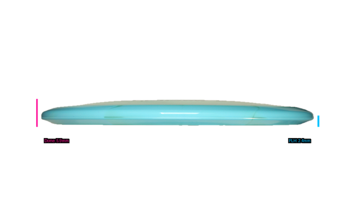 Innova 2026 Emily Weatherman Tour Series Proto Glow Halo Champion Fox Midrange Profile View