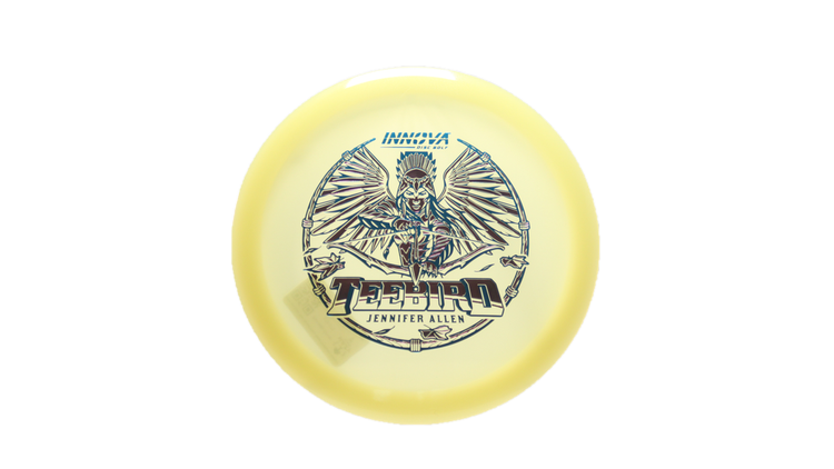 Innova 2026 Jen Allen Tour Series Proto Glow Champion Teebird Fairway Driver Front View