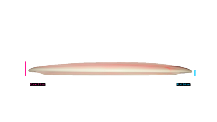 Innova 2026 Juliana Korver Tour Series Proto Glow Halo Star Mamba Distance Driver Profile View