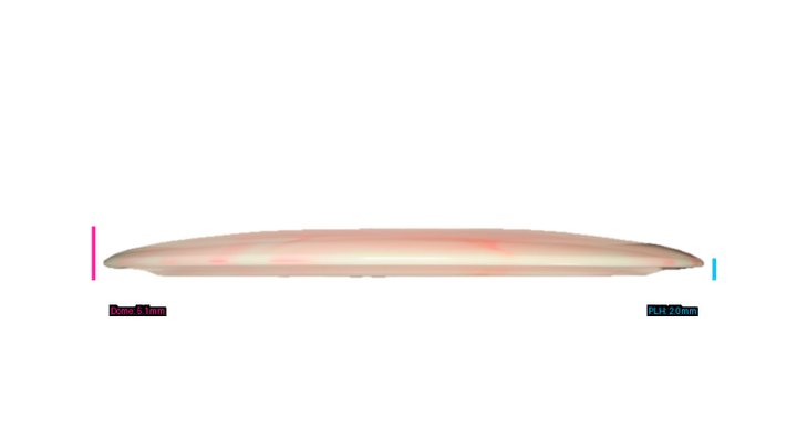 Innova 2026 Juliana Korver Tour Series Proto Glow Halo Star Mamba Distance Driver Profile View