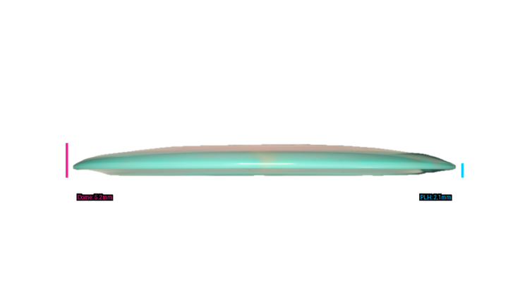 Innova 2026 Juliana Korver Tour Series Proto Glow Halo Star Mamba Distance Driver Profile View