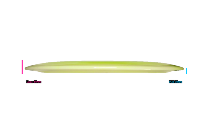 Innova 2026 Jessica Gurthie Tour Series Halo Champion Shryke Distance Driver Profile View