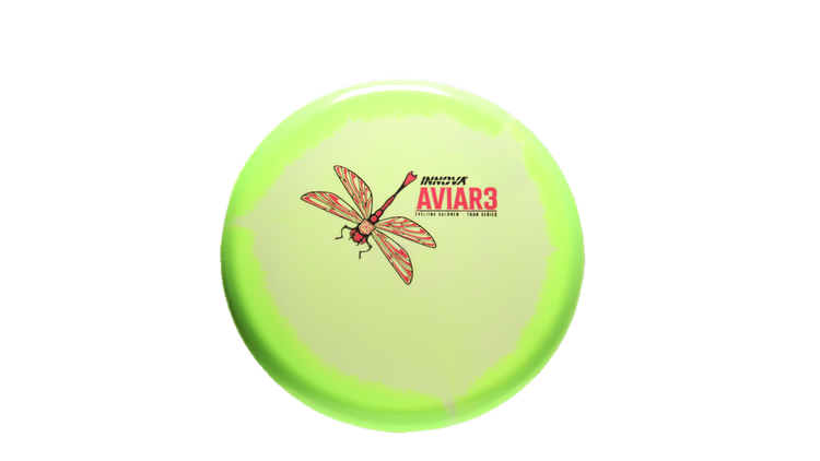 Innova 2026 Eveliina Salonen Tour Series Classic Glow Halo Star Aviar3 Putter Front View