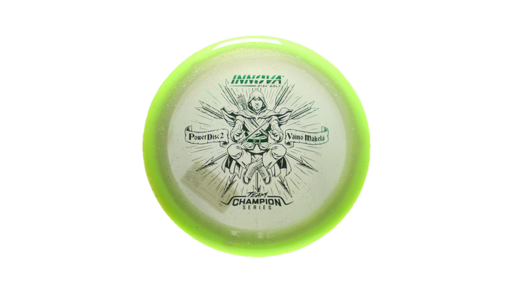 Innova 2026 Väinö Mäkelä Tour Series Moondust Halo Champion Power Disc2 (Elixer) Distance Driver Front View