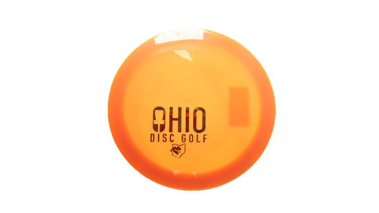 Pie Pan Discs Ohio Disc Golf Baker's Blend Hype Distance Driver Front View