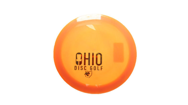 Pie Pan Discs Ohio Disc Golf Baker's Blend Hype Distance Driver Front View