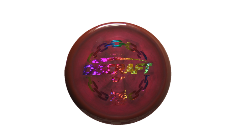 Discraft First Run ESP Swirl Sled Putter Front View