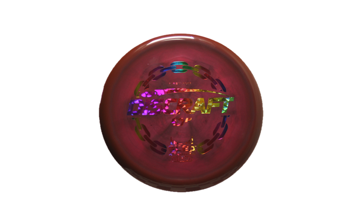 Discraft First Run ESP Swirl Sled Putter Front View