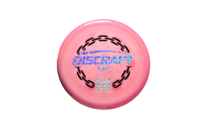 Discraft First Run ESP Swirl Sled Putter Front View