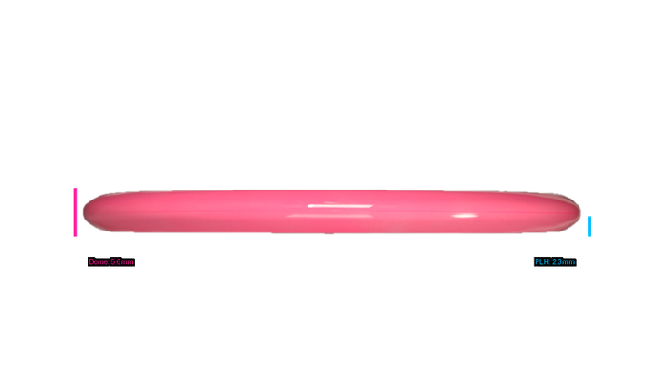 Discraft First Run ESP Swirl Sled Putter Profile View
